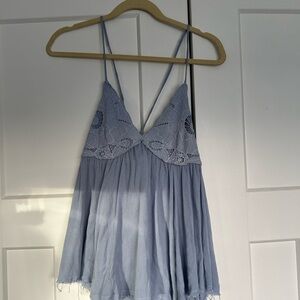 Light blue tank top!